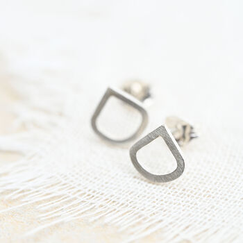 Classic Elegant Teardrop Studs, 5 of 5