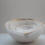 Set Of Seven Fine Bone China Nesting Bowls And Gold, thumbnail 1 of 5
