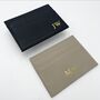 Personalised Genuine Pebble Leather Card Holder, thumbnail 6 of 6