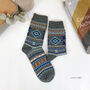 Nordic Wool Socks: Warm Winter Boot Socks, Christmas Stocking Filler, thumbnail 8 of 10
