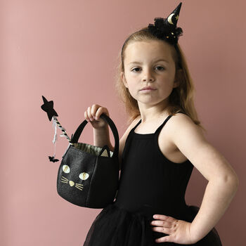 Black Cat Bucket Bag, 2 of 4