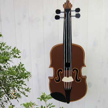 Personalised Fiddle/Violin Bird Box, 2 of 6