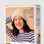 Easy Handmade Hat Knitting Kit, thumbnail 1 of 4