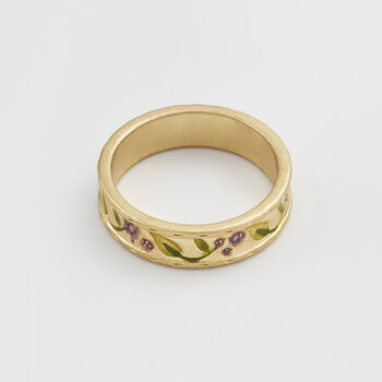 Blackberry Bramble Gold Ring, 3 of 8
