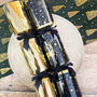 Deluxe Gold And Blue Christmas Constellation Crackers X Six, thumbnail 4 of 7