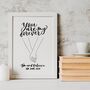 Personalised You Are My Forever Couple Print, thumbnail 5 of 9