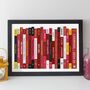 Football Team Print Personalised Year Gift, thumbnail 1 of 12