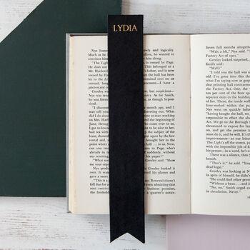 Leather Bookmark Personalised, 7 of 10