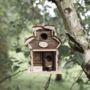 Wooden Garden Bird House Hanging Feeder Nesting Box, thumbnail 2 of 6