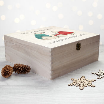 Personalised Polar Bear Christmas Box, 4 of 6