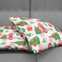 Nostalgic Red Car With Pine Tree Christmas Chenille Cushion, thumbnail 11 of 12