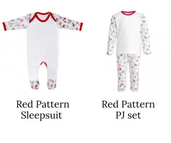 Personalised Rudolph Pj's For Baby, Kids, Boy, Girl, 5 of 5