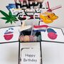 Amsterdam Themed 3D Birthday Card, thumbnail 1 of 7