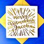 Personalised Chrismukkah Card, thumbnail 1 of 4