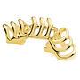 Waterfall Statement Armour Ring In 18ct Gold Vermeil, thumbnail 1 of 7