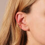 Double Chain Drop Ear Cuff, thumbnail 1 of 2