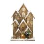 Christmas Wooden Large Light Up House, thumbnail 3 of 3