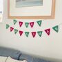 Merry Christmas Decorative Bunting, thumbnail 2 of 5