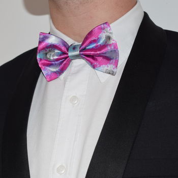Modern Bow Tie 1916 G.P.O Print In Pink, 3 of 3