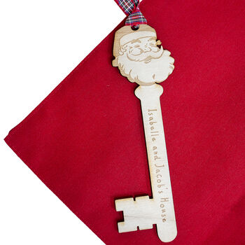 Personalised Christmas Santa's Magic Key, 2 of 5