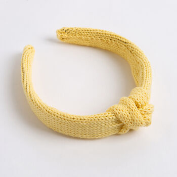 Hairband Duo Easy Knitting Kit, 4 of 10