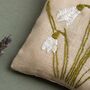 Linen Lavender Bags Embroidery Kit Spring Garden, thumbnail 6 of 6