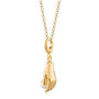 18ct Gold Hand And Pearl Charm Necklace, thumbnail 2 of 7