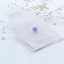 Sapphire Faux Pearl Modesty Pin, thumbnail 7 of 11