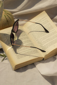 Black Traditional Style Sunglasses, 5 of 6