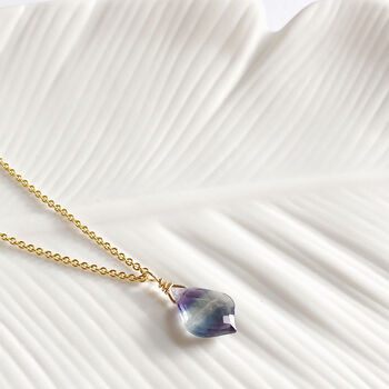 Fluorite Crystal Necklace, 4 of 7