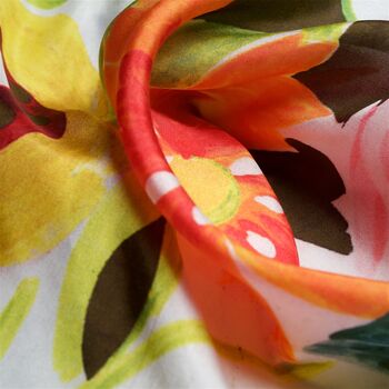 Grandiflora Skyline Square Silk Scarf, 5 of 5