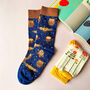 Delightful Owl Three Pairs Socks In A Box Gift, thumbnail 7 of 9