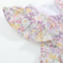 Aurelia Lavender Smock Sunsuit, thumbnail 4 of 7