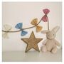 Mint Green Neutral Nursery Decoration, Baby Room Wall Kite, thumbnail 6 of 11