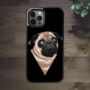 Cute Pug iPhone Case, thumbnail 1 of 4