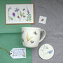 Wildflower Mug And Coaster Gift Set, thumbnail 8 of 10