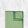 Handmade 100% Cotton Suede Tie In Green, thumbnail 5 of 8