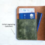 Personalised Leather Full Wallet With Free Initial Engraving, thumbnail 5 of 8