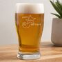 30th Birthday Gift Shooting Star Engraved Pint Glass, thumbnail 4 of 11