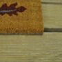 Pair Of Playful Fox Coir Doormats, thumbnail 2 of 4