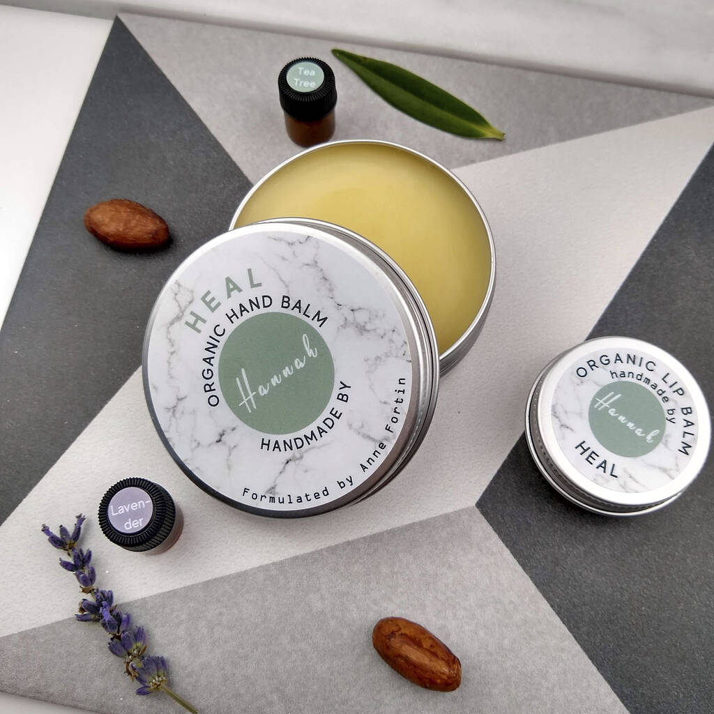 Organic Hand And Lip Balm Making Kit 'heal' By Anne Fortin