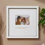 Personalised 40th Birthday Photo Frame With Gold Text, thumbnail 1 of 4