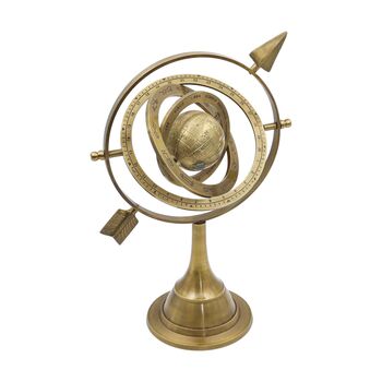 Personalised 10' Bronze Armillary Sphere With Arrow, 11 of 12