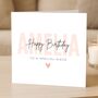 Personalised Birthday Card For Niece, thumbnail 1 of 7