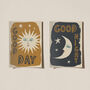 Illustrated Celestial Prints Gallery Wall Set Of Three, thumbnail 7 of 7