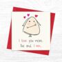 I Love You More. The End. I Win Funny Card, thumbnail 1 of 4