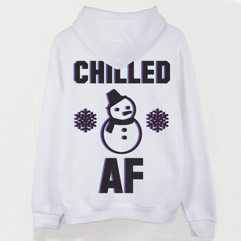 Chilled Af Women's Winter Hoodie, 2 of 4