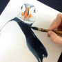 Inky Puffin Notebook, thumbnail 7 of 8