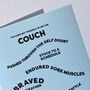 Couch To 5 K Card, thumbnail 4 of 4