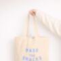 Pass The Snacks | Tote Bag, thumbnail 2 of 3
